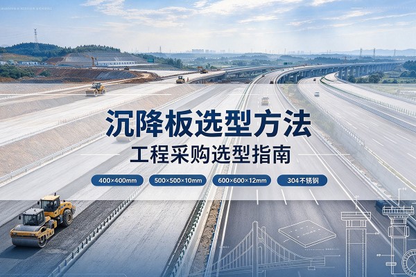 宜都沉降板选择方法