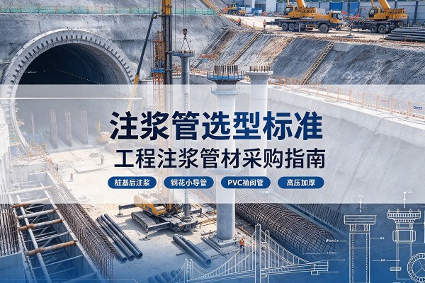 宜都注浆管选型标准