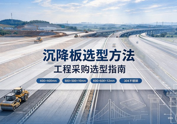 宜都沉降板选择方法