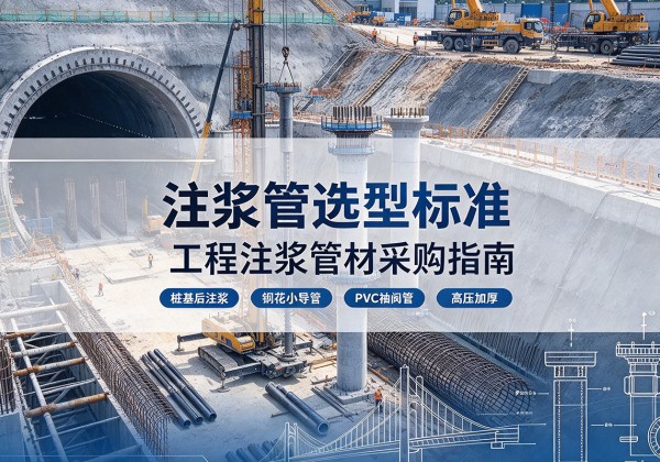 宜都注浆管选型标准